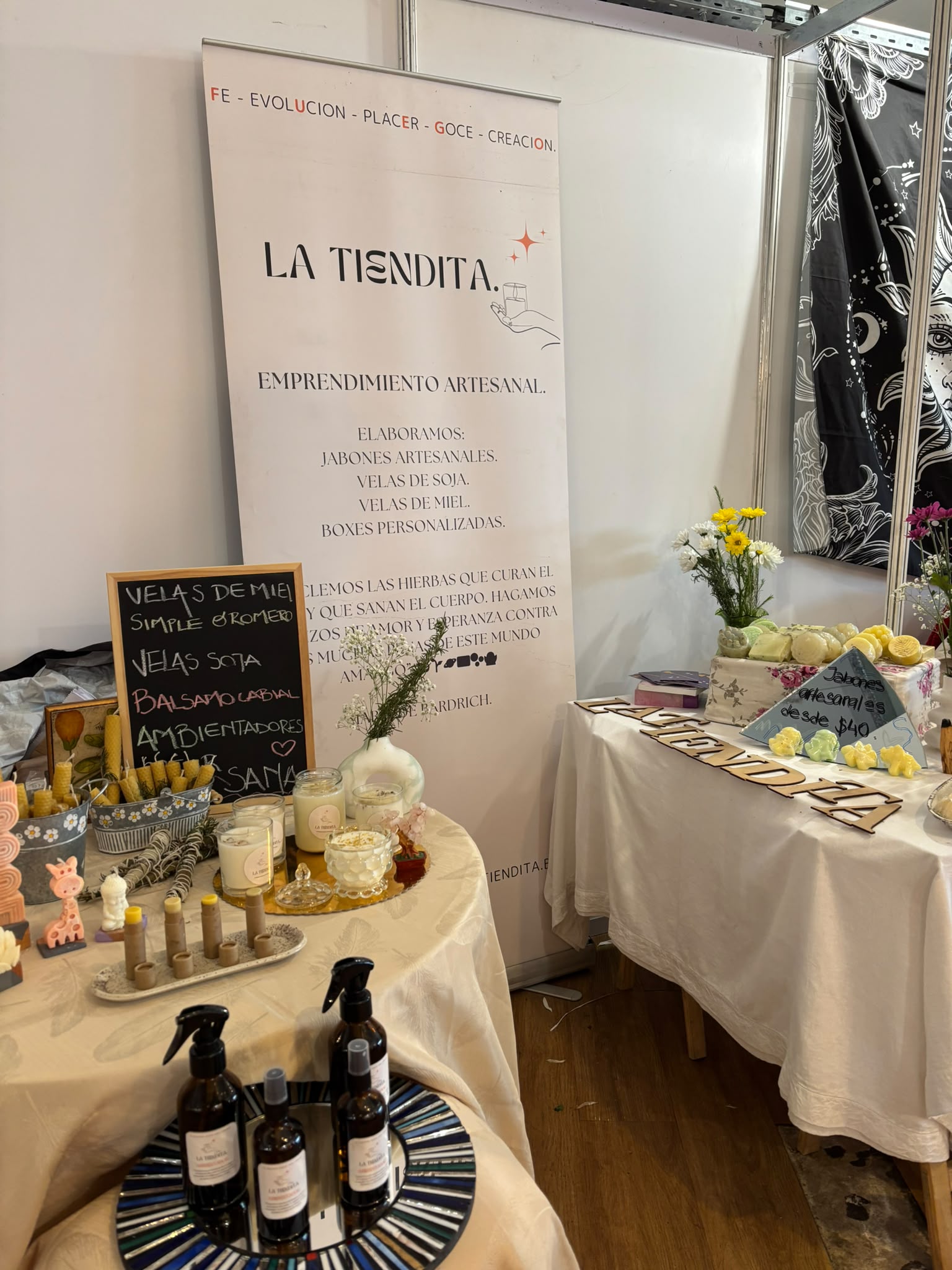 Vela artesanal de cera de soja — La Tiendita